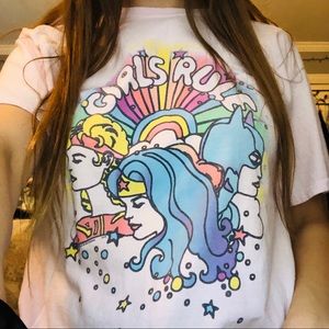 Junk food oversized graphic tee